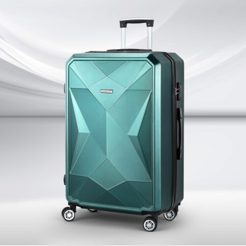 Wanderlite 28-inch Luggage Set with TSA Lock�ABS Hard Shell Travel Suitcase Organiser Luggage Case Atrovirens - Image 7