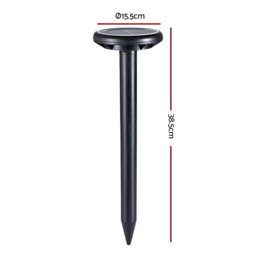 Gardeon Snake Repeller 6X Ultrasonic Solar Powered - Image 2