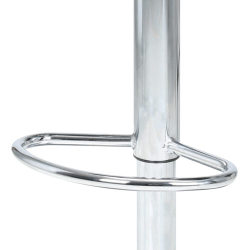 Artiss 2x Bar Stools Gas Lift Plastic Seat Black - Image 4