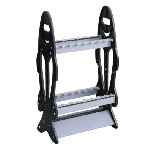 Seamanship Fishing Rod Holder 16 Storage Rack Fishing Pole Stand Garage Organizer Holds - Image 3