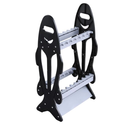 Seamanship Fishing Rod Holder 16 Storage Rack Fishing Pole Stand Garage Organizer Holds - Image 4