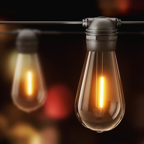 17m Solar Festoon Lights Outdoor LED String Light Christmas Party Decor - Image 7