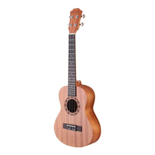 Alpha 23" Ukulele Natural Mahogany Concert Beginner Gift w/ Carry Bag - Image 3