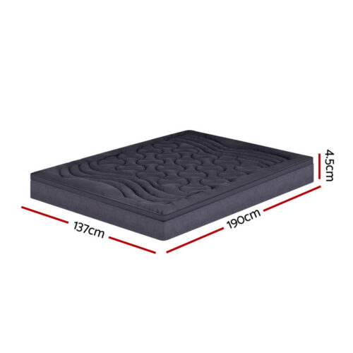 Giselle Bedding Mattress Topper Pillowtop 3-Zone Double - Image 2