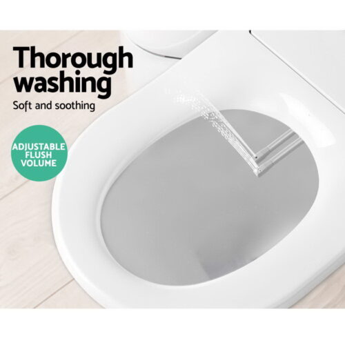 Cefito Non Electric Bidet Toilet Seat Cover Auto Smart Water Wash Dry - Image 5