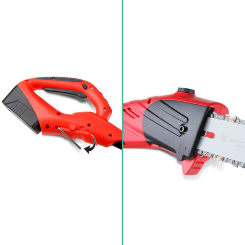 Giantz Chainsaw Cordless Pole Chain Saw 20V 8in Pruner 2.7m Long Reach Battery - Image 7