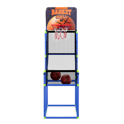 Basketball Arcade Game Electronic Scorer 3 Games Adjustable Kids Blue - Image 3