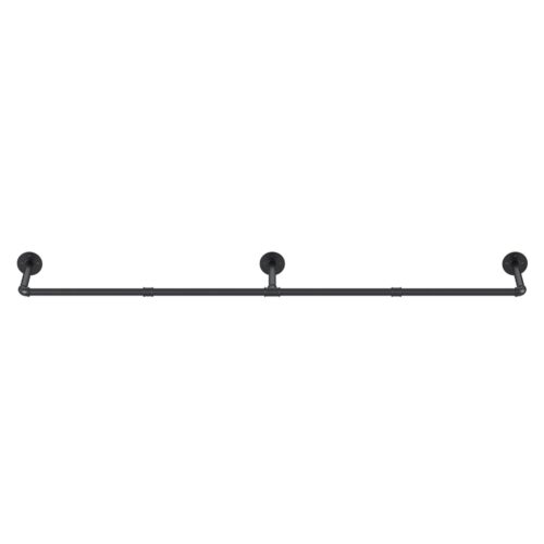 Artiss Clothes Rack Airer Floating Shelf Metal - Image 3