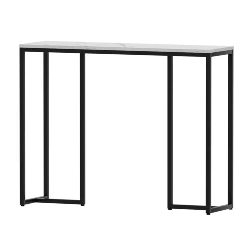 Artiss Console Table Marble Effect Frenisha - Image 3