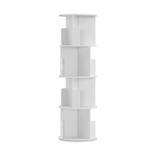 Artiss Bookshelf 4 Tiers EDIE White - Image 3