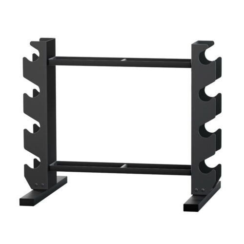 Everfit Dumbbells Rack Dumbbell Kettlebell Stand Home Gym Storage 200kg Capacity