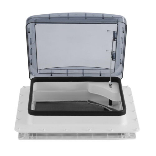 Weisshorn Caravan Roof Vent Air Exhaust Hatch RV Motorhome Camper White - Image 2