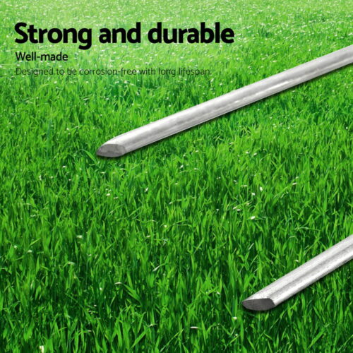 Prime Turf Artificial Grass 50pcs Synthetic Pins Fake Lawn Turf Weed Mat Pegs Joining Tape - Image 3