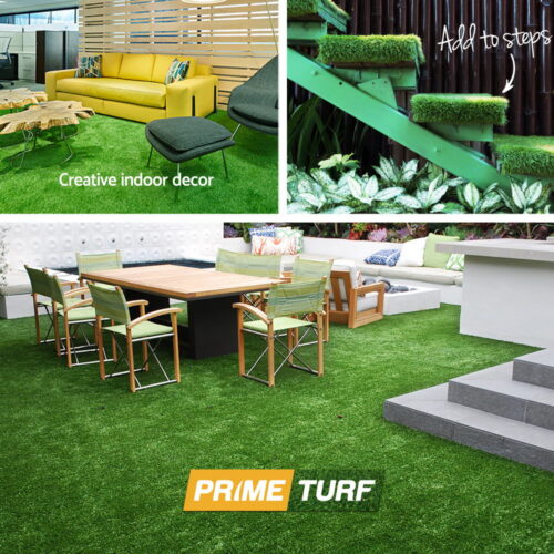 Prime Turf Artificial Grass 50pcs Synthetic Pins Fake Lawn Turf Weed Mat Pegs Joining Tape - Image 6