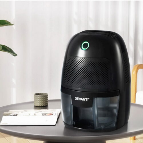 Devanti Dehumidifier 600ML Air Purifier Black - Image 7