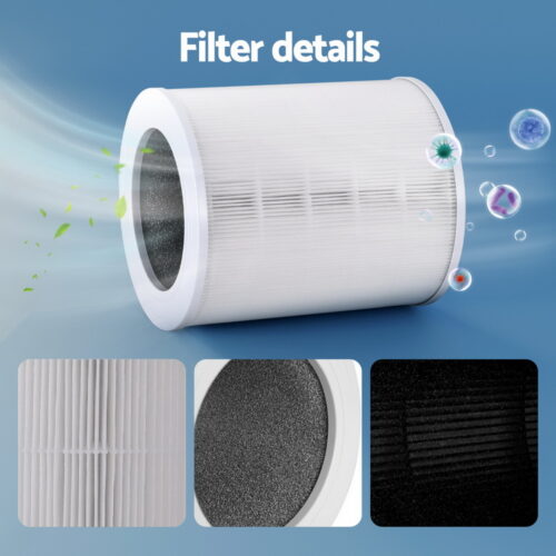 Devanti Air Purifier 4 Layers HEPA Replacement Filter - Image 6