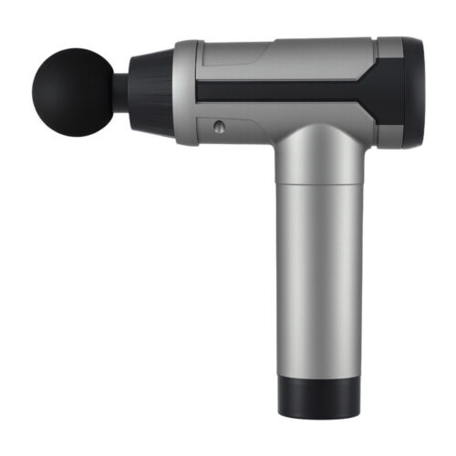 Everfit Massage Gun 30 Speed 6 Heads Vibration Muscle Massager Chargeable Black - Image 3
