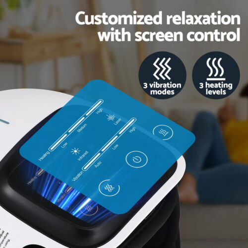 Livemor Knee Massager Vibration Infrared Heating Therapy Machine Elbow - Image 4