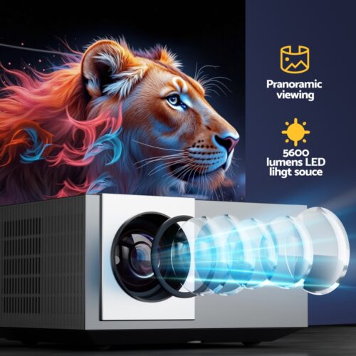 Devanti Video Project 4K 1080P Official Google TV 5G Wifi Home Cinema - Image 5