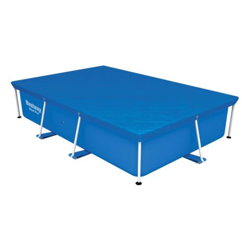 Bestway Pool Cover 264x174cm Rectangle Swimming Pool PE Shelter Fits 259x170cm Pools - Image 3