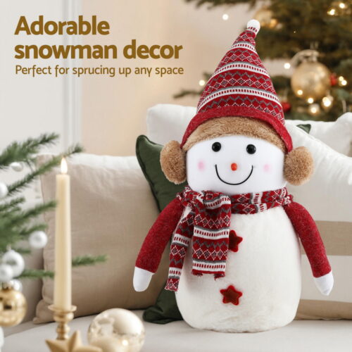 Jingle Jollys Christmas Snowman Handicraft Ornaments Party Decorations 45cm - Image 4