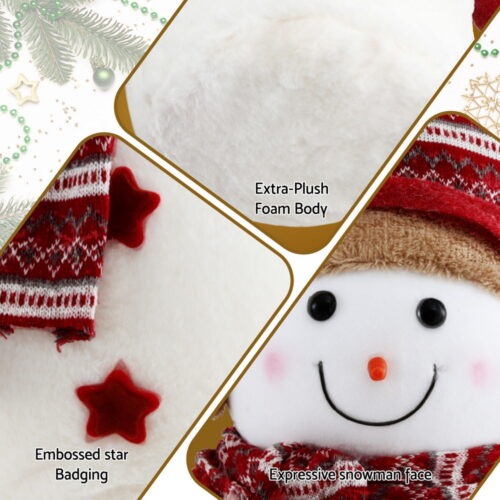 Jingle Jollys Christmas Snowman Handicraft Ornaments Party Decorations 45cm - Image 6