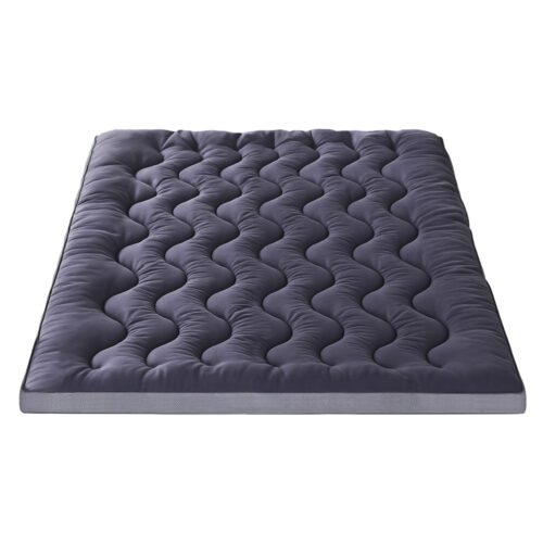Giselle 5cm Mattress Topper Pillowtop toppers Bamboo Charcoal Queen - Image 3