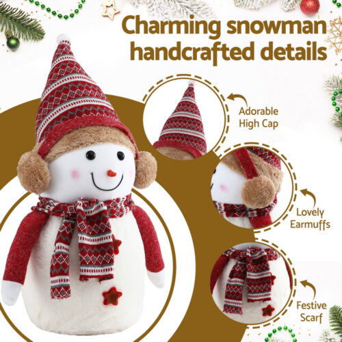 Jingle Jollys Christmas Snowman Handicraft Ornaments Party Decorations 60cm - Image 5