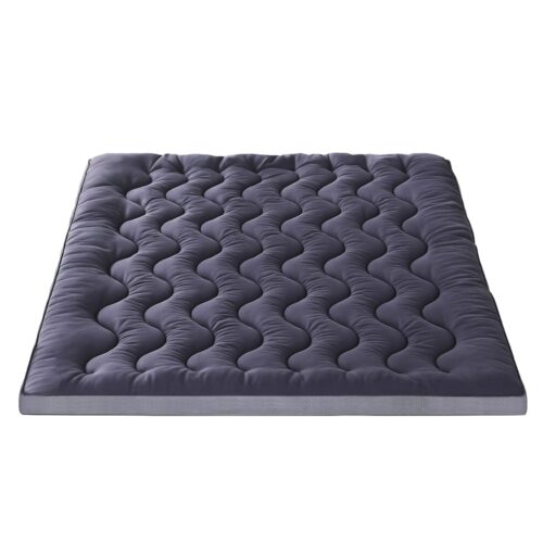 Giselle 5cm Mattress Topper Pillowtop toppers Bamboo Charcoal King - Image 3