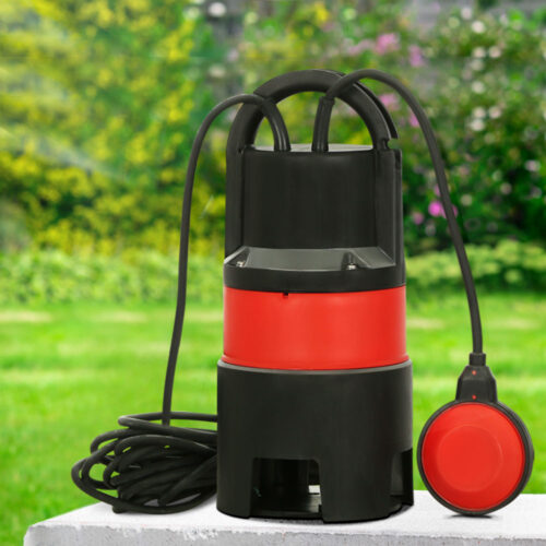 Giantz Garden Submersible Pump 550W Dirty Water Bore Tank Well Steel Sewerage - Image 7