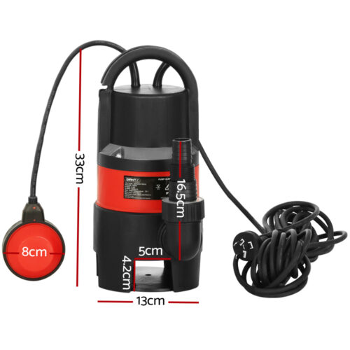 Giantz 750W Water Pump Dirty Submersible Sump Swim Pool Flooding Pond Clean - Image 2
