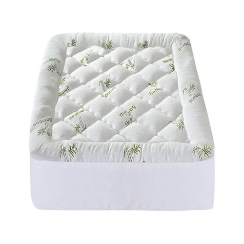 Giselle Mattress Topper 5cm Pillowtop toppers Bamboo King Single - Image 3