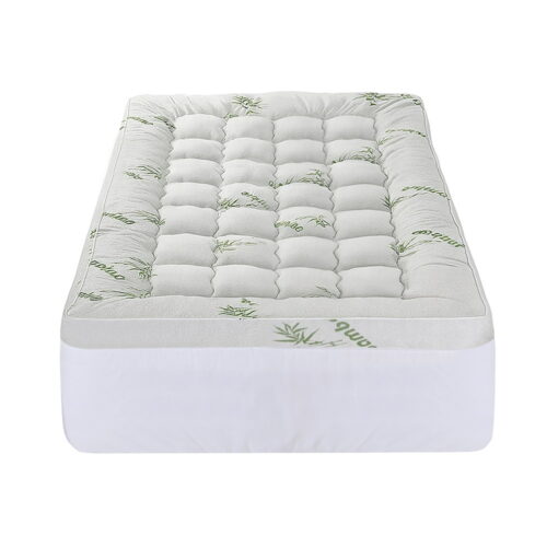 Giselle Mattress Topper 11cm Pillowtop toppers Bamboo King Single - Image 3