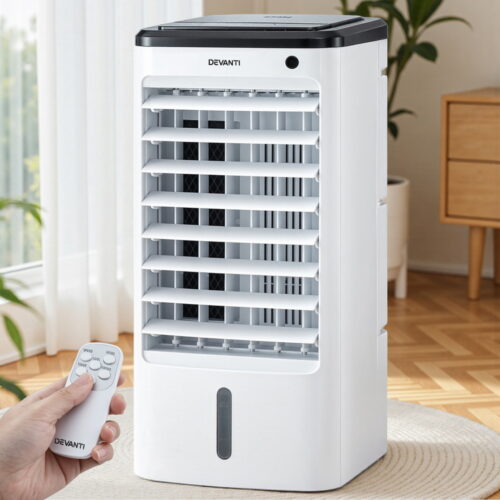 Devanti Evaporative Air Cooler Conditioner w/ Remote 4L - Image 7