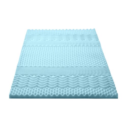 Giselle Bedding 5cm Memory Foam Mattress Topper 7-Zone King Single - Image 3