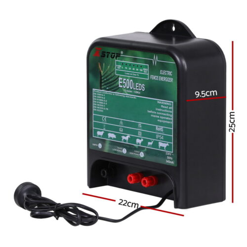 XSTOP Electric Fence Energiser 5J 220-240V 120km - Image 2