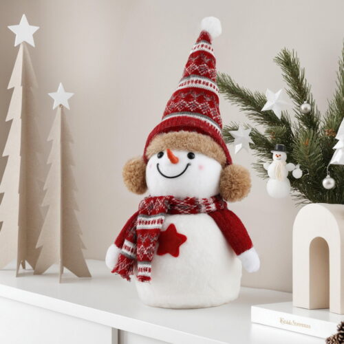 Jingle Jollys Christmas Snowman Handicraft Ornaments Party Decorations 35cm - Image 7