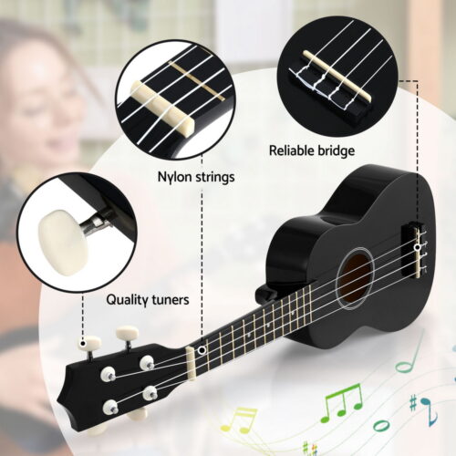 Alpha Ukulele 21 Inch Basswood Beginner - Image 6