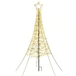 Jingle Jollys Solar Christmas Tree 2.1m 320 LED Net Lights Xmas Trees Decoration