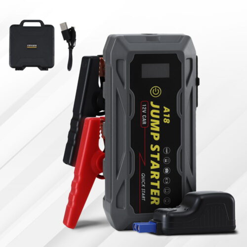 Giantz 2000A Portable Car Jump Starter 12V Lithium Battery Booster Pack Power Bank & Jumper Cables - Image 7