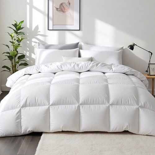 Giselle Bedding 700GSM Duck Down Feather Quilt Duvet Doona Winter Blanket Double - Image 7