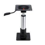 Seamanship Boat Seat Pedestal 34-46cm Adjustable Gas Lift 360 Degrees Swivel
