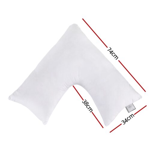 Giselle V Shape Pillow Boomerang Nursing Body Cushion - Image 2