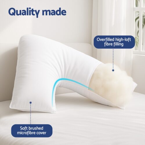 Giselle V Shape Pillow Boomerang Nursing Body Cushion - Image 5