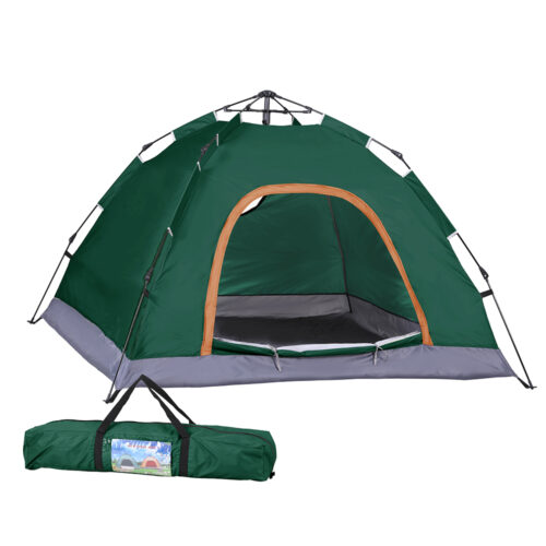 Weisshorn Camping Tent Instant Tent Pop up 2 Person Outdoor Hiking Tents Hiking Green - Image 2