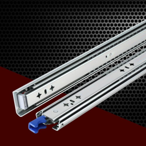 Giantz 2x Drawer Slides Heavy Duty Full Extension Locking 500-1000mm Length - Image 7