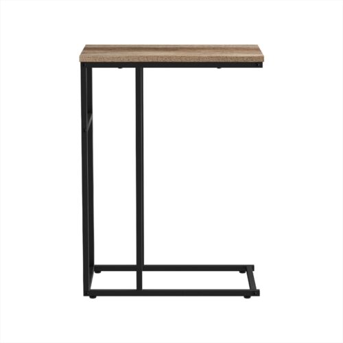 Artiss Coffee Table Side Table Walnut Anika - Image 3