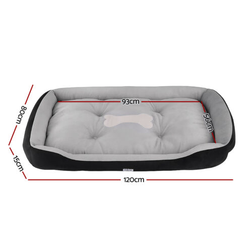 i.Pet Pet Bed Dog Bed Soft PP Cotton Mat Sleeping Comfy Cushion Washable Extra Large - Image 2
