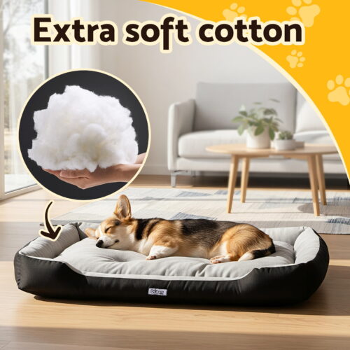 i.Pet Pet Bed Dog Bed Soft PP Cotton Mat Sleeping Comfy Cushion Washable Extra Large - Image 4