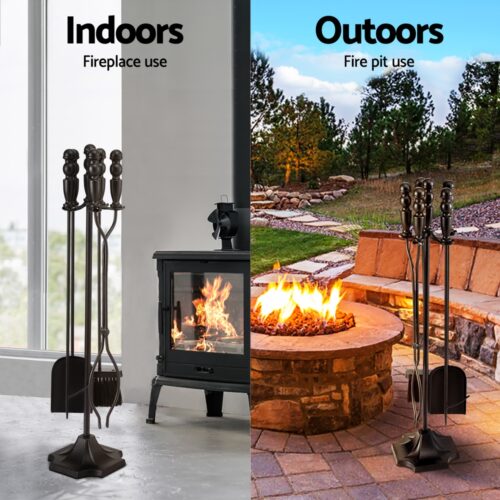 Grillz Fire Pit Tool Set 5 PCS - Image 8